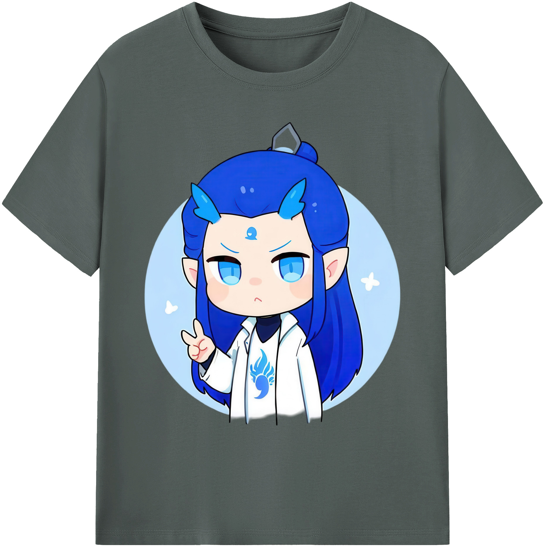 （画像用） Ne Zha 2 ナタ 魔童の大暴れ 綿100％ メンズ半袖Tシャツ｜肌触りやわらか＆通気性